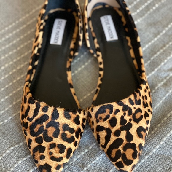 Steven By Steve Madden Shoes - Steve Madden Womens Cheetah Leopard Print Flats